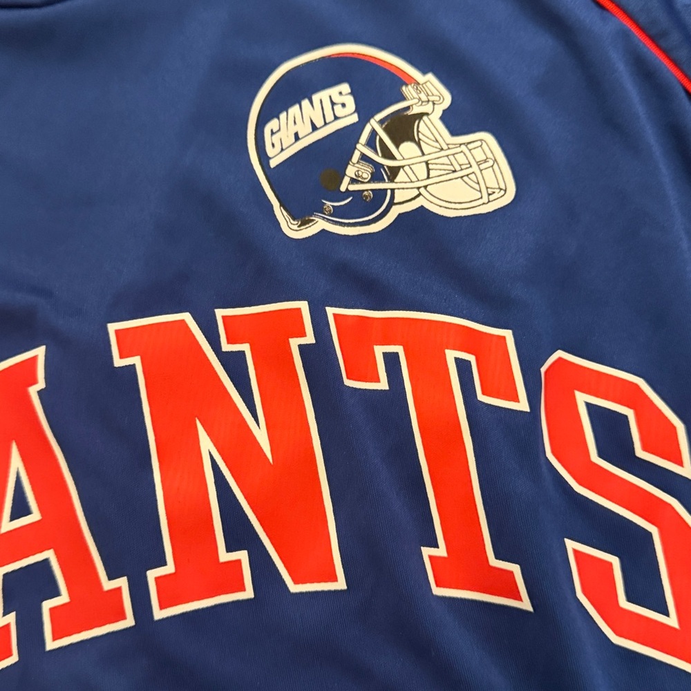 NWT NY GIANTS HOODED SHIRT STARTER - Picture 2 of 5